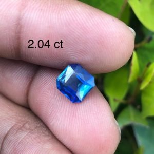 Teal Sapphire - 2.04 carats