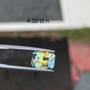 Teal Sapphire - 4.32 carats
