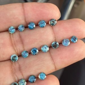 Tanzania Teal Sapphire - 4.7mm to 5.2mm