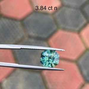 Teal Sapphire - 3.84 carats