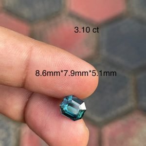 Teal Sapphire - 3.10 carats