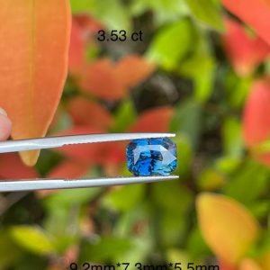 Teal Sapphire - 3.53 carats