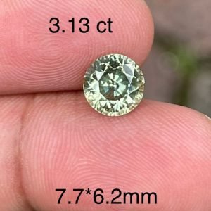 Green Sapphire - 3.13 Carats